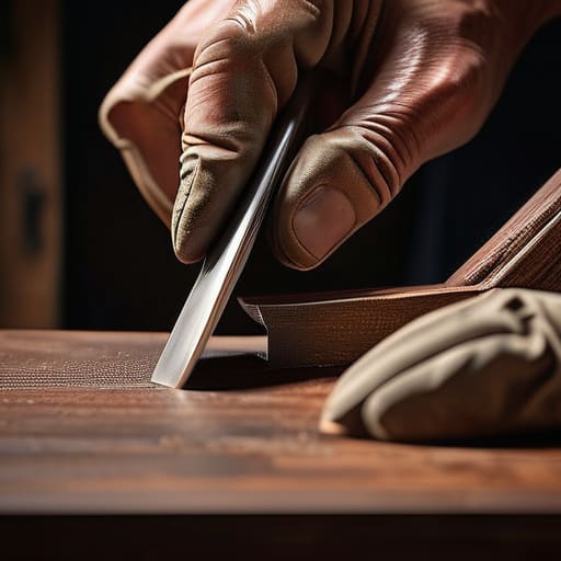 Effective Wood Filler Application Techniques tutorial.