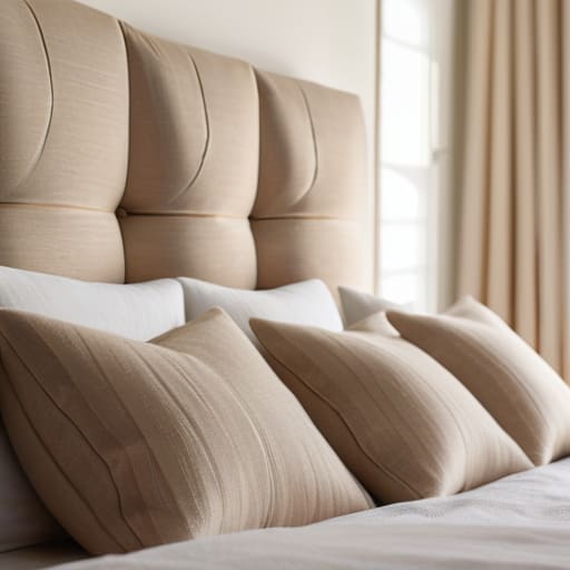 DIY Upholstered Fabric Panels for bedrooms.