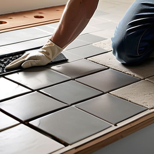 The Final Piece of the Puzzle backsplash.