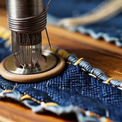 Learn how to patch jeans easily.