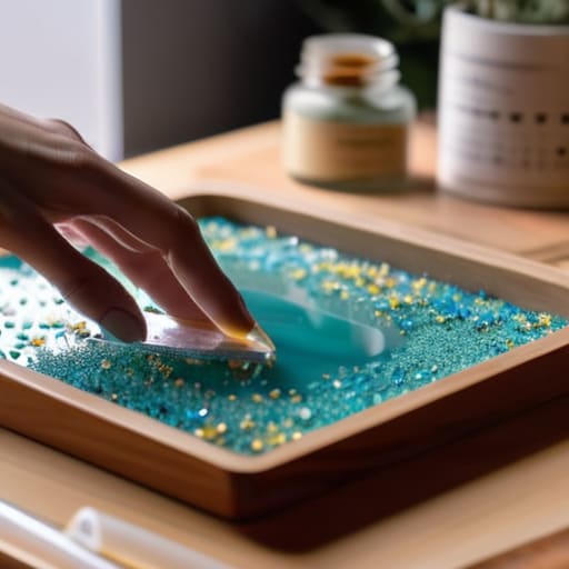 Simple guide to resin crafts for beginners.
