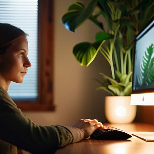 Tips on how to reduce eye strain from screens.