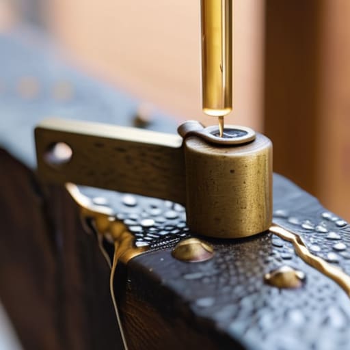 Guide on how to fix a squeaky door.